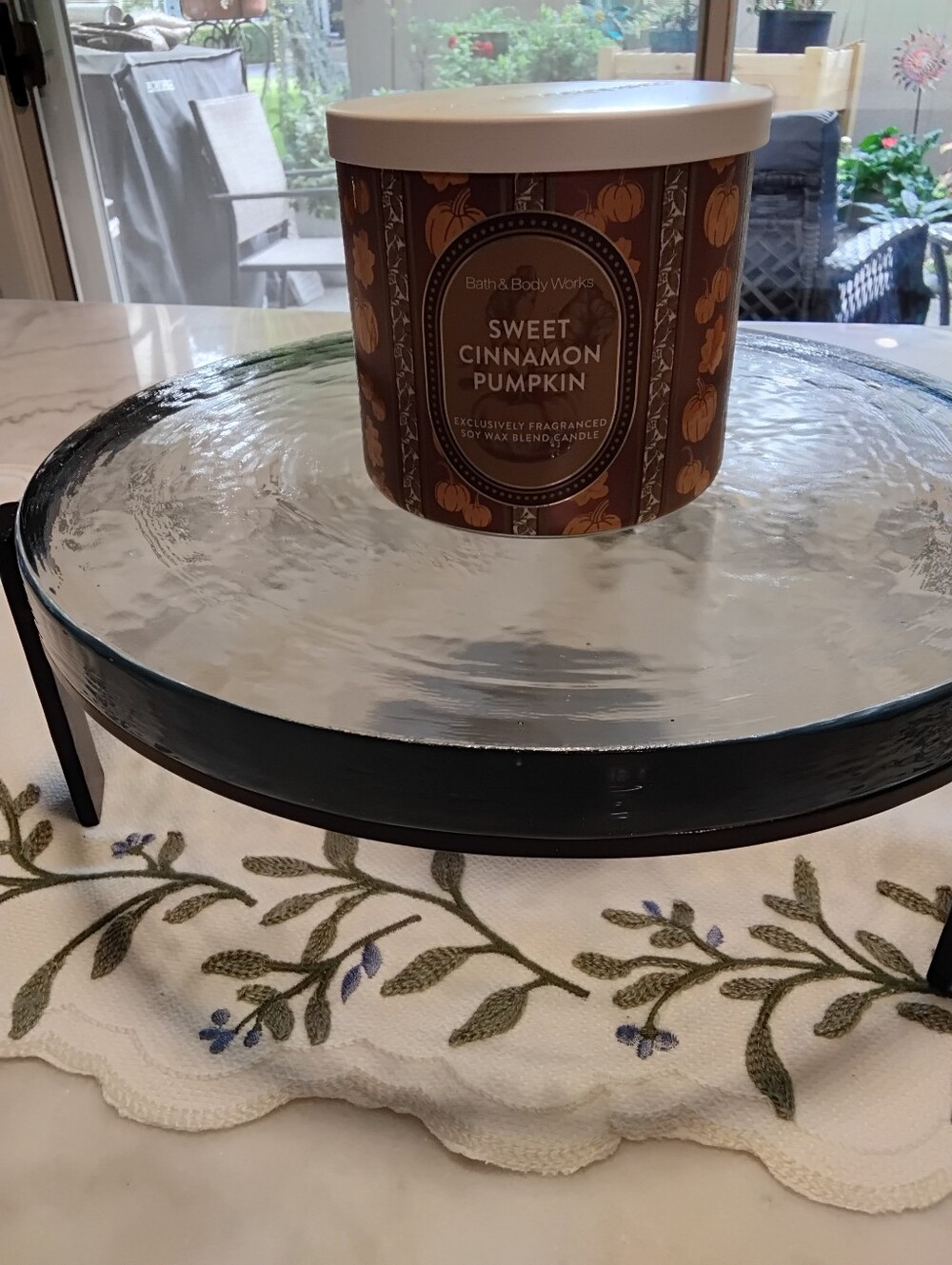 B&B Works "Sweet Cinnamon Pumpkin" 3 WICK. NWT